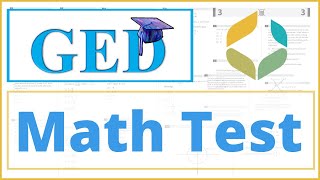 GED Math Practice Test 2023  Full Explanation [upl. by Adar360]