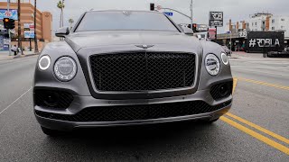 RDBLA Bentley Bentayga Crazy Sounds Mclaren MP4 Vorsteiner lots of Fan Love [upl. by Labotsirc]