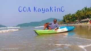 Palolem Beach  South Goa Kayaking  Goa Trip kayaking [upl. by Lorolla172]