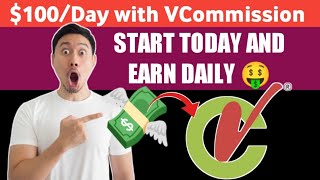 Make 100day with VCommission । Indian Affiliate Marketing। affiliate affiliatemarketing [upl. by Den]