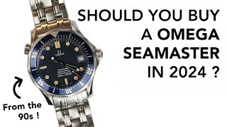 SHOULD YOU BUY A 36mm SEAMASTER IN 2024   Omega Seamaster Diver 300M Ref 25518000 [upl. by Aliel]