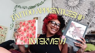 ⟡ Tattoo apprenticeship interview review 🌀🌟🍓 ⟡ [upl. by Adiell]