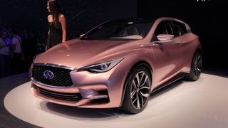 Infiniti Q30 Concept  2013 Frankfurt Motor Show [upl. by Leopoldeen]