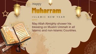 happynewyear newislamicyear islamicnewyear islamicstatus islamicprayer newyearstatus newyear [upl. by Atelokin]