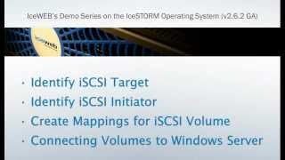 Mounting iSCSI Volume to Windows Server [upl. by Odlavu]