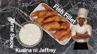 Tartar Sauce making and Fish fillet  Chef Jeffrey [upl. by Jessabell]