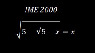 Questão da prova do IME 2000 [upl. by Nannette]