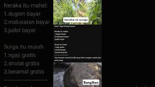 Neraka vs surga shortvideo trending nerakavssurga meme [upl. by Attenyw]