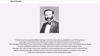 Henry Dunant [upl. by Einram998]