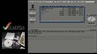 AmigaOS 3 2 CDintegrity Test A600 PiStorm [upl. by Weld]