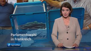 tagesschau 2000 Uhr 30062024 [upl. by Acissev]