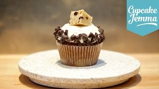 Cookie Dough Cupcake Recipe  Cupcake Jemma [upl. by Vail]