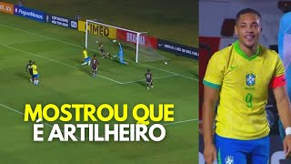 VITOR ROQUE MARCOU EM VITÓRIA DA SELEÇÃO  Vitor Roque vs México [upl. by Aalst646]