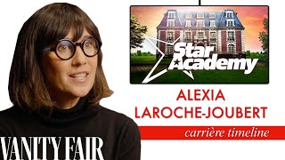 Alexia LarocheJoubert revient sur 25 ans de télé Star Academy Loft KohLanta  Vanity Fair [upl. by Dowzall770]