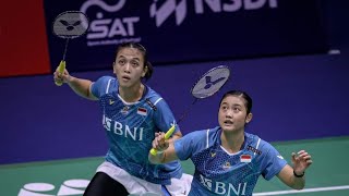 Rin IWANAGAKie NAKANISHI Vs Febriana KUSUMAAmallia PRATIWI  BWF Spain Masters WD Finals Live [upl. by Adelbert646]