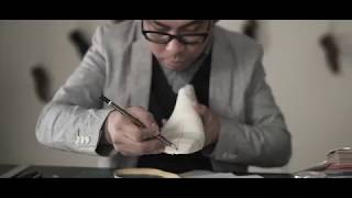 How Bespoke Shoes Are Designed  Italian Shoe Factory [upl. by Jada874]