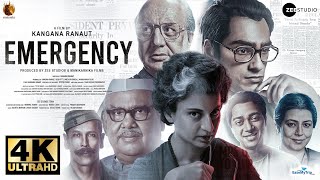 Emergency  FULL MOVIE 4K HD FACTS  Kangana Ranaut Anupam Kher Shreyas Talpade  Mahima Choudhry [upl. by Arabella]