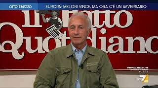 Elezioni europee chi ha vinto e chi ha perso Il punto di Marco Travaglio [upl. by Arihsak284]