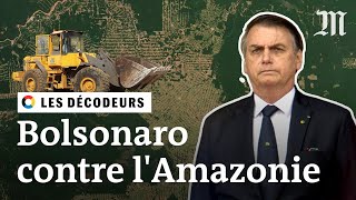 Jair Bolsonaro estil une menace pour l’Amazonie [upl. by Otanutrof]