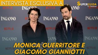 quotIngannoquot intervista ai protagonisti della serie Netflix Monica Guerritore e Giacomo Gianniotti [upl. by Lenahc]