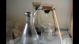 Filtering acidbase extraction [upl. by Yolande824]