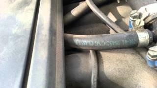 E46 323ci bmw intake engine noise [upl. by Cirdec657]