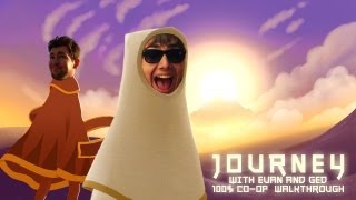 Journey  2 Player Coop  100 Walkthrough  Commentary [upl. by Retsevel829]