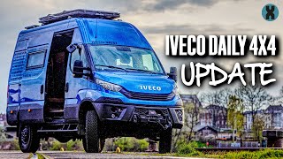 Iveco Daily 4x4 Camper Conversion – Update amp Roomtour [upl. by Stonwin]