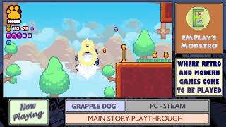 Grapple Dog  PC Steam  2  World 11 All Gems [upl. by Nojed228]