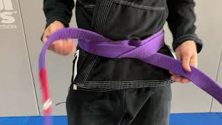 How to tie your BJJ Belt so it NEVER comes undone [upl. by Leunamme252]