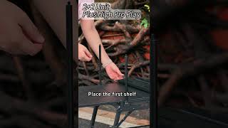 How to make a IGT table taller to 60cm camping campingtable igttable outdoors [upl. by Forbes]