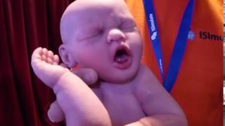 Real looking simulation baby manikin from Isimulate [upl. by Portwine433]