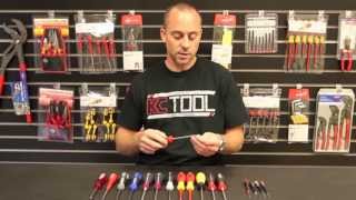 Wiha Tools Wiha Screwdrivers Comparison by KC Tool and Review of 17 screwdriver styles [upl. by Stieglitz]