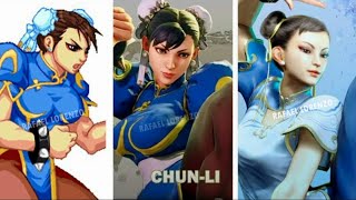 CHUN LI evolution Street Fighter 2  Street Fighter 6 [upl. by Siblee418]