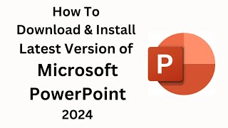 How To Download amp Install latest version of Microsoft PowerPoint In PC  Latest2024  powerpoint [upl. by Zenas]