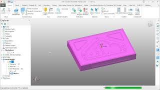 Powermill Example 2D Preparing Model [upl. by Biagi]