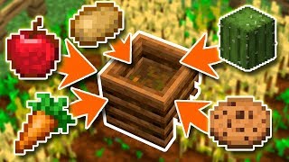 How To Use The New Composter In Minecraft [upl. by Reiners944]