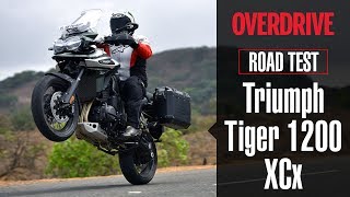 2018 Triumph Tiger 1200 XCx  Road Test  OVERDRIVE [upl. by Annaes]