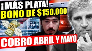 ¡MÁS PLATA BONO DE 150000 EN JUBILADOS Y EL RECLAMO DE SEMINO  COBRO DE ABRIL Y MAYO 2024 [upl. by Ashman435]