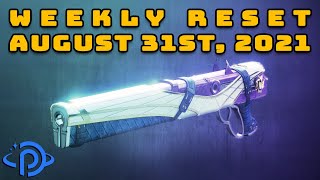 Destiny 2 Reset Guide  August 31st 2021  Eververse Inventory and Activities [upl. by Japha643]