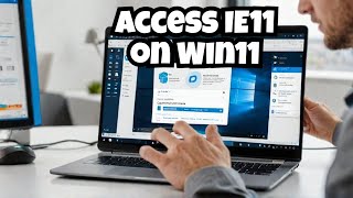 How To Access Internet Explorer 11 On Windows 11 Using Internet Options Trick [upl. by Lorenzana]