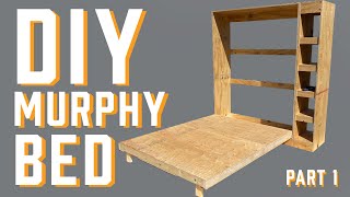 How to Build a Murphy Bed  Part 1 [upl. by Aiotal469]