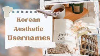 Aesthetic Usernames For Instagram  Aesthetic Names [upl. by Nwahsirhc]