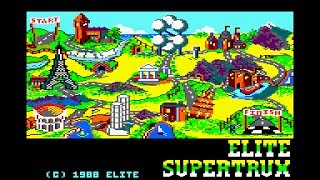 Supertrux Review for the Amstrad CPC by John Gage [upl. by Atisusej564]