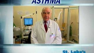 What causes asthma Dr Gerard Turino pulmonologist at St Lukes Hospital in NYC [upl. by Still555]