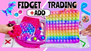 FIDGET TRADING WITH MY SISTER  Fidget Gambling Intense Fidget Toy Trading 😬❌✅ [upl. by Rebeh]