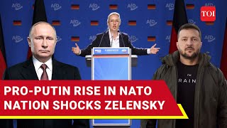 Putin Tears Apart NATO Unity ProRussian Candidate Surges in Germany’s Election Race  Watch [upl. by Nojel969]