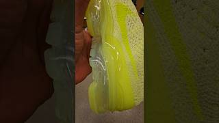 Nike Air VaporMax 2023 Flyknit Next Nature Lemon Twist Volt 4K POV  Don Alpha SKU DV6840700 [upl. by Coffin]