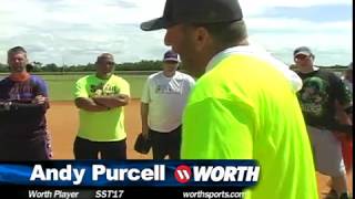 Worth Sports Andy Purcell  Softball Spring Training [upl. by Ddat]