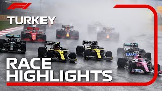 2020 Turkish Grand Prix Race Highlights [upl. by Doomham99]